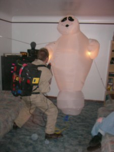 I ain't afraid of no... OMG! Is that orb a ghost?!