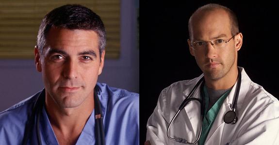 Dr. Ross and Dr. Green inda house! (But not on "House.")