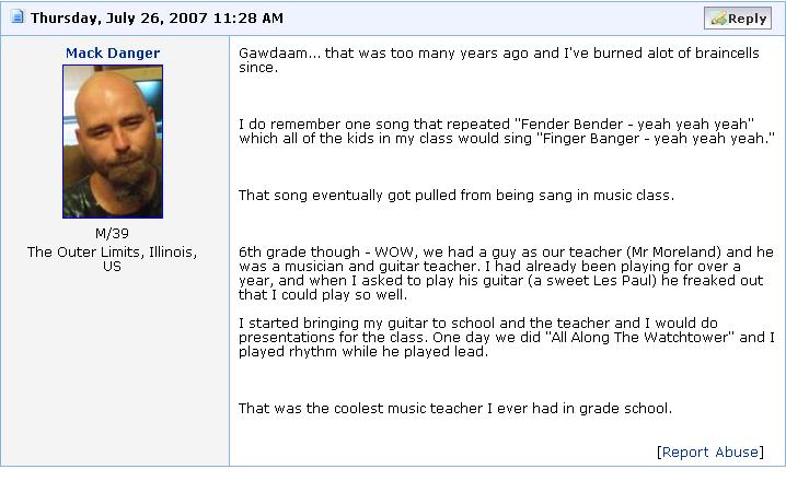 I wish we would have thought of "finger banger"...