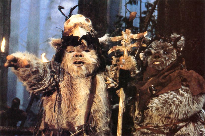 Executive 1: "Space teddy bears?" Executive 2: "Yeah, those cannibal teddy bears from that space movie."