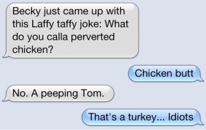 Not a very polite beginning, but a beginning nonetheless.