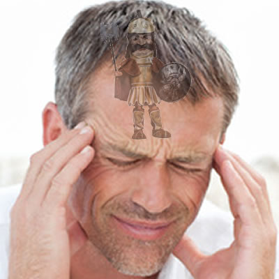 "Your Trojan warrior is in my head..."